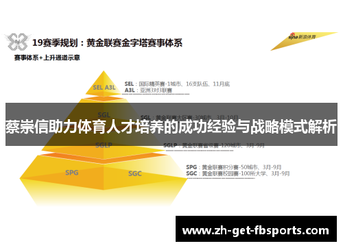 蔡崇信助力体育人才培养的成功经验与战略模式解析