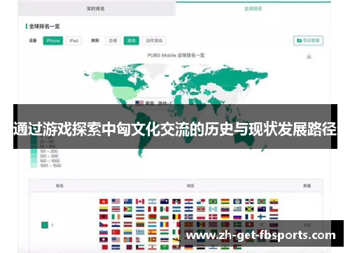 通过游戏探索中匈文化交流的历史与现状发展路径